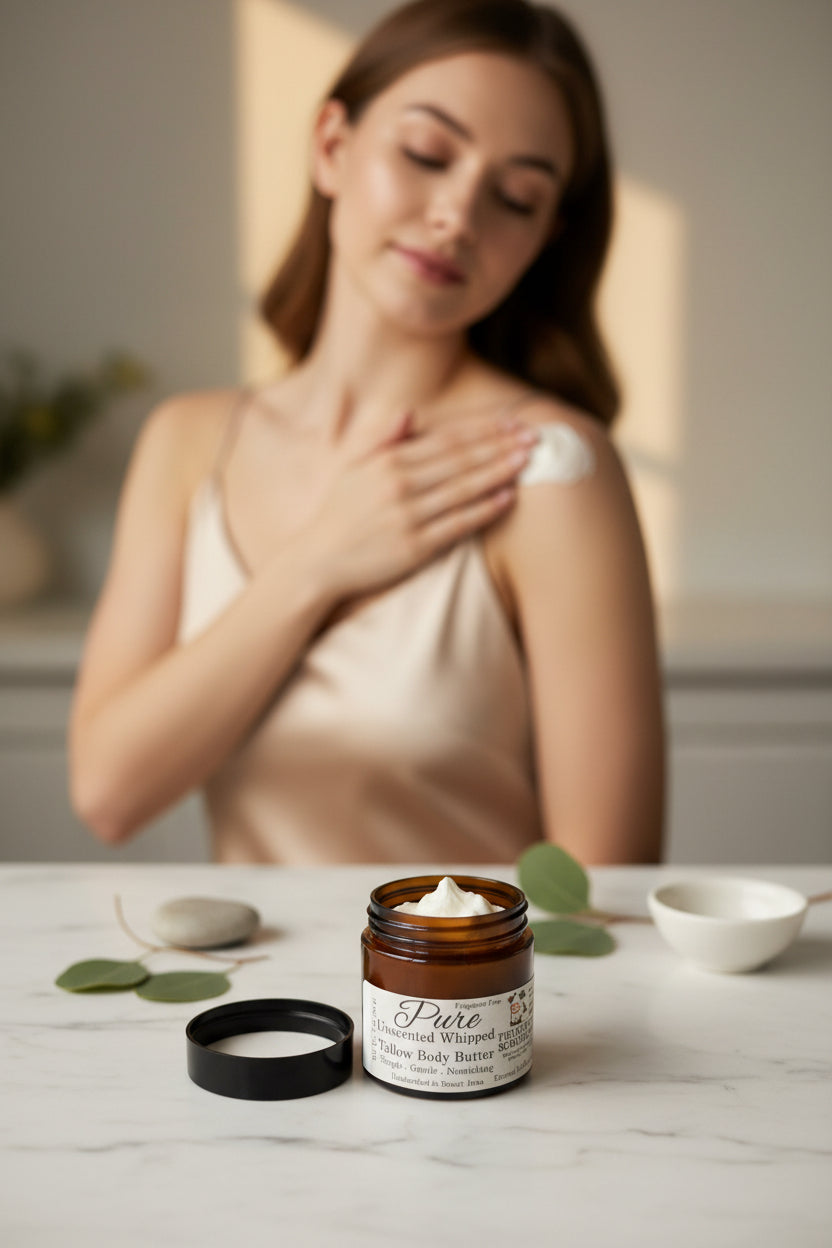 Whipped Tallow Cream – Deep Hydration & Skin Nourishment