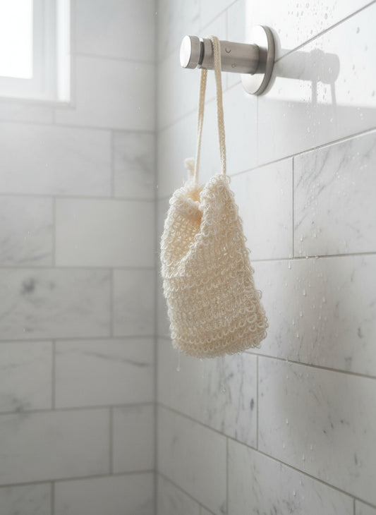 Sisal Soap Saver Bag – Exfoliate, Extend, Elevate